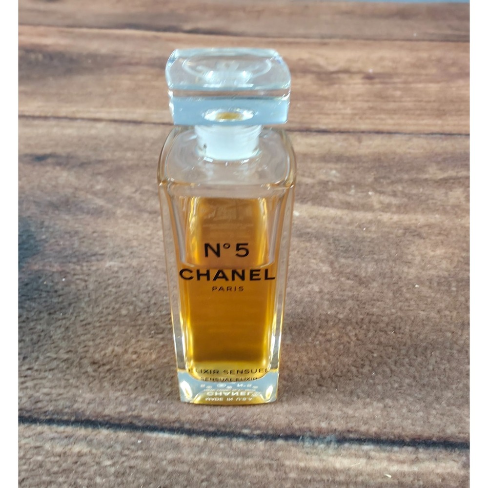 Chanel No 5 Elixir Sensuel Fluid Body Gel 1.7 fl oz Discontinued Vintage 50% ful